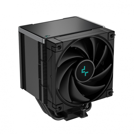 Deepcool AK500 ZERO DARK - Processor cooler - high-performance - (for: LGA1155, LGA2011, LGA1150, LGA2011-3, LGA1151, AM4, LGA2066, LGA1200, LGA1700, AM5) - 120 mm - black - 0