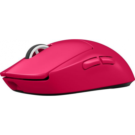 Logitech G PRO X SUPERLIGHT 2 - Mouse - gaming - optical - 5 buttons - wireless - 2.4 GHz - Logitech LIGHTSPEED receiver - pink - 1