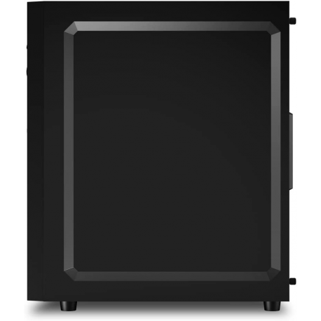 Sharkoon RGB Wave - Tower - ATX - windowed side panel (tempered glass) - no power supply - USB / Audio - 5