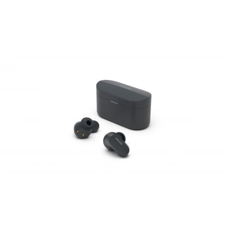 Philips True Wireless Headphones TAT3508BK/00, IPX4 water resistant, Noise Canceling, Up to 21 hours of play time, Black