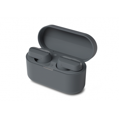 Philips True Wireless Headphones TAT3508BK/00, IPX4 water resistant, Noise Canceling, Up to 21 hours of play time, Black