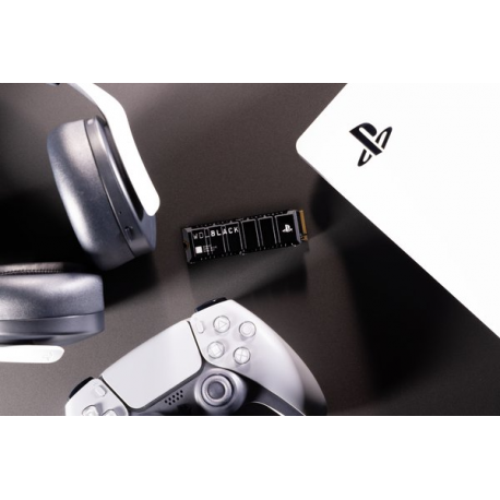 WD Black SN850P NVMe SSD WDBBYV0010BNC-WRSN - SSD - 1 TB - internal - M.2 2280 - PCIe 4.0 x4 (NVMe) - integrated heatsink - 4