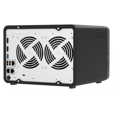 QNAP TS-AI642 - NAS server - 6 bays - SATA 6Gb / s - RAID RAID 0, 1, 5, 6, 10, 50, JBOD - RAM 8 GB - Gigabit Ethernet  /  2.5 Gigabit Ethernet - iSCSI support - 9