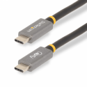 StarTech.com 3ft (1m) USB4 Cable, USB-IF Certified USB-C Cable, 40 Gbps, USB Type-C Data Transfer Cable, 100W Power Delivery, 8K 60Hz, Compatible w / Thunderbolt 4 / 3 / USB 3.2 - USB C to C cable (CC1M-40G-USB-CABLE) - USB cable - 24 pin USB-C (M) to 24 pin USB-C (M) - USB 2.0  /  USB 3.1  /  USB 3.2  /  USB4  /  Thunderbolt 3  /  Thunderbolt 4 - 1 m - 4K support, 8K support, 100W Power Delivery, up to 40 Gbps data transfer rate - black