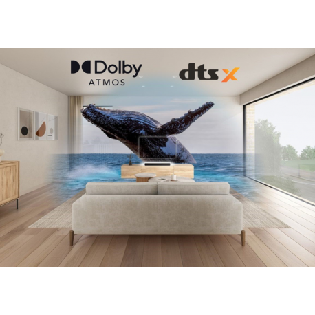 Sony HT-S2000 - Sound bar - for TV - 3.1-channel - wireless - Wi-Fi, Bluetooth - App-controlled - 1