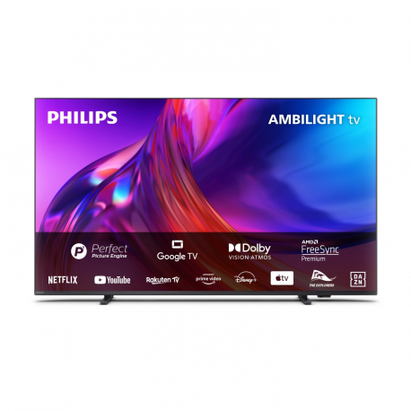 Philips The One 43PUS8518 - 43" Diagonal Class 8500 Series LED-backlit LCD TV - Smart TV - Android TV - 4K UHD (2160p) 3840 x 2160 - HDR - anthracite grey - 0