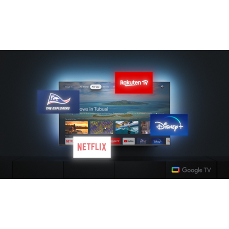 Philips The One 43PUS8518 - 43" Diagonal Class 8500 Series LED-backlit LCD TV - Smart TV - Android TV - 4K UHD (2160p) 3840 x 2160 - HDR - anthracite grey - 2