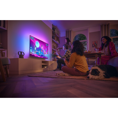 Philips The One 43PUS8518 - 43" Diagonal Class 8500 Series LED-backlit LCD TV - Smart TV - Android TV - 4K UHD (2160p) 3840 x 2160 - HDR - anthracite grey - 5
