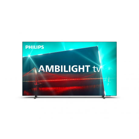 Philips 55OLED718 - 55" Diagonal Class 7 Series OLED TV - Smart TV - Android TV - 4K UHD (2160p) 3840 x 2160 - HDR - 0