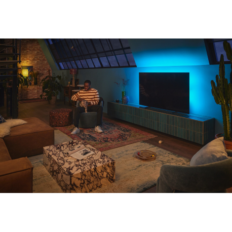 Philips 55OLED718 - 55" Diagonal Class 7 Series OLED TV - Smart TV - Android TV - 4K UHD (2160p) 3840 x 2160 - HDR - 3