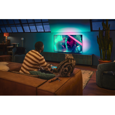 Philips 55OLED718 - 55" Diagonal Class 7 Series OLED TV - Smart TV - Android TV - 4K UHD (2160p) 3840 x 2160 - HDR - 4