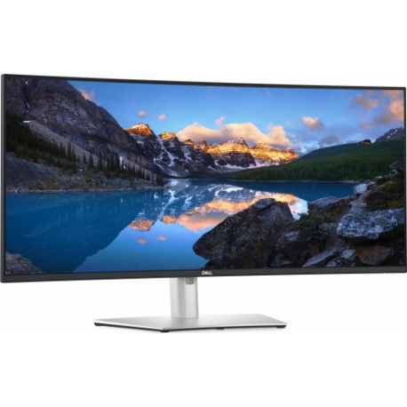 Dell UltraSharp U3824DW - LED monitor - curved - 38" (37.52" viewable) - 3840 x 1600 WQHD+ @ 60 Hz - IPS Black - 300 cd / m² - 2000:1 - 5 ms - 2xHDMI, DisplayPort, USB-C - speakers - with 3-Year Advanced Exchange Service and Premium Panel Exchange - 1