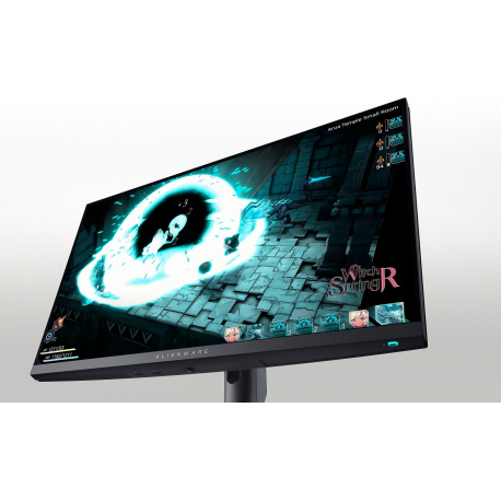 Alienware 27 Gaming Monitor AW2724HF - LED monitor - gaming - 27" (26.96" viewable) - 1920 x 1080 Full HD (1080p) @ 360 Hz - Fast IPS - 400 cd / m² - 1000:1 - HDR10 - 0.5 ms - HDMI, 2xDisplayPort - Dark Side of the Moon - with 3-Year Advanced Exchange Service and Premium Panel Exchange - 8