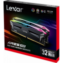 Lexar ARES RGB - DDR5 - kit - 32 GB: 2 x 16 GB - DIMM 288-pin - 6400 MHz  /  PC5-51200 - CL32 - 1.4 V - on-die ECC