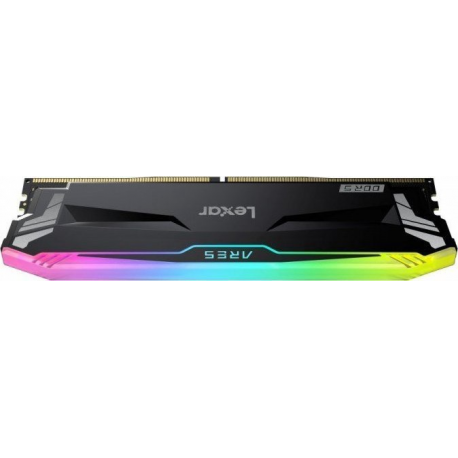 Lexar ARES RGB - DDR5 - kit - 32 GB: 2 x 16 GB - DIMM 288-pin - 6400 MHz  /  PC5-51200 - CL32 - 1.4 V - on-die ECC - 3