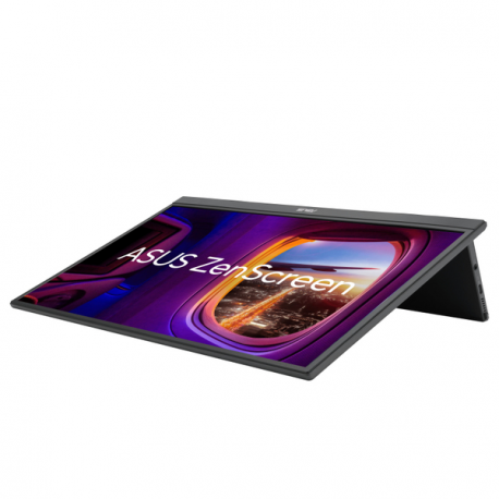 ASUS ZenScreen MB17AHG - LED monitor - 18" (17.3" viewable) - portable - 1920 x 1080 Full HD (1080p) @ 144 Hz - IPS - 300 cd/m² - 800:1 - 5 ms - HDMI, 2xUSB-C - 1