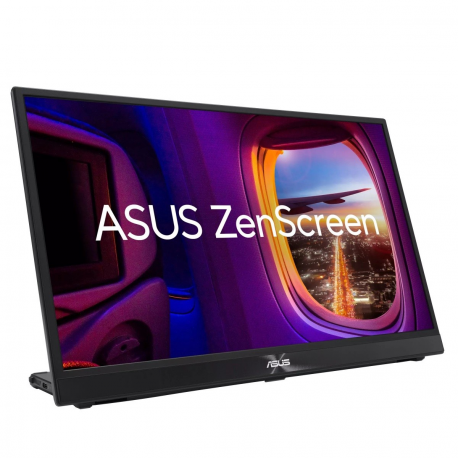 ASUS ZenScreen MB17AHG - LED monitor - 18" (17.3" viewable) - portable - 1920 x 1080 Full HD (1080p) @ 144 Hz - IPS - 300 cd/m² - 800:1 - 5 ms - HDMI, 2xUSB-C - 6