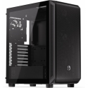 Endorfy Arx 500 Air - PC case - ATX - windowed side panel (tempered glass) - no power supply (ATX) - black - USB / Audio
