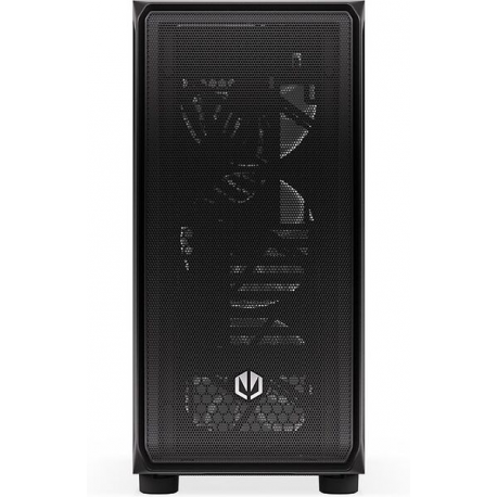 Endorfy Arx 500 Air - PC case - ATX - windowed side panel (tempered glass) - no power supply (ATX) - black - USB / Audio - 11