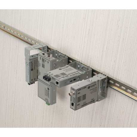 Black Box FlexPoint DIN Rail Mounting Kit - Rack mounting kit - 1