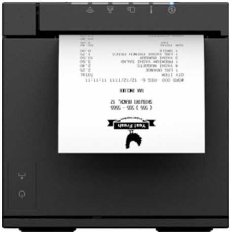 Epson TM m30III-H (102) - Receipt printer - thermal line - Roll (7.95 cm) - 203 x 203 dpi - up to 300 mm / sec - USB 2.0, USB 2.0 host, LAN, USB-C - cutter - black - 3