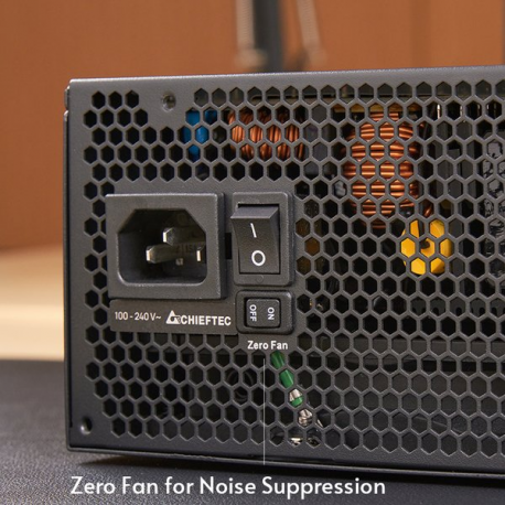 Chieftec Polaris Pro Series 1300W - Power supply (internal) - ATX12V 3.0 / EPS12V - 80 PLUS Gold - AC 100-240 V - 1300 Watt - active PFC - 6