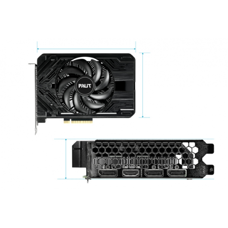 Palit GeForce RTX 4060 StormX - Graphics card - GeForce RTX 4060