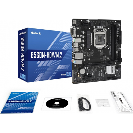 MB B560 S1200 MATX/B560M-HDV/M.2 ASROCK