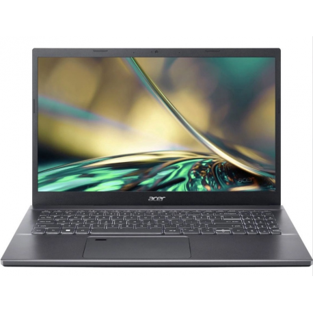 Acer Aspire 5 15 A515-48M - AMD Ryzen 3 7330U / 2.3 GHz - Win 11 Home - Radeon Graphics - 8 GB RAM - 256 GB SSD - 15.6" IPS 1920 x 1080 (Full HD) - 802.11a/b/g/n/ac/ax (Wi-Fi 6E) - steel grey - kbd: US Intl - 0