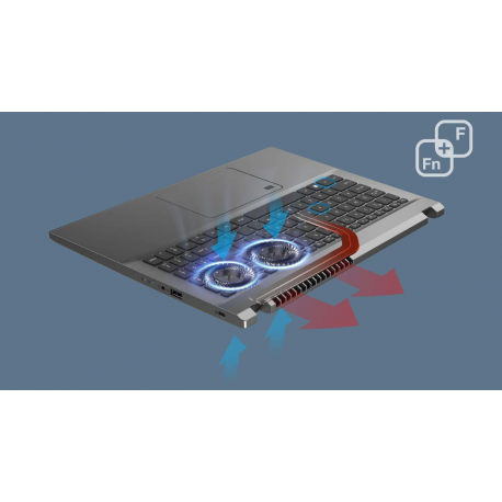 Acer Aspire 5 15 A515-48M - AMD Ryzen 3 7330U / 2.3 GHz - Win 11 Home - Radeon Graphics - 8 GB RAM - 256 GB SSD - 15.6" IPS 1920 x 1080 (Full HD) - 802.11a/b/g/n/ac/ax (Wi-Fi 6E) - steel grey - kbd: US Intl - 8