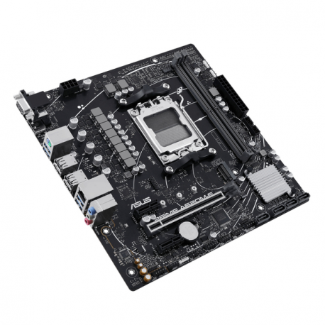 ASUS Prime A620M-E-CSM - Motherboard - micro ATX - Socket AM5 - AMD A620 Chipset - Gigabit LAN - onboard graphics (CPU required) - HD Audio (8-channel) - 7