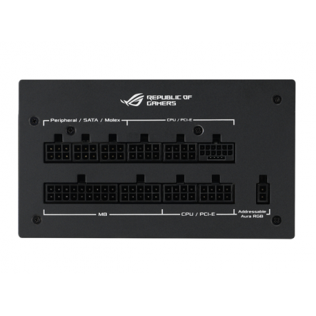 ASUS ROG Strix - Aura Edition - power supply (internal) - ATX12V 3.0 /  EPS12V - 80 PLUS Gold - AC 100-240 V - 1200 Watt - 9