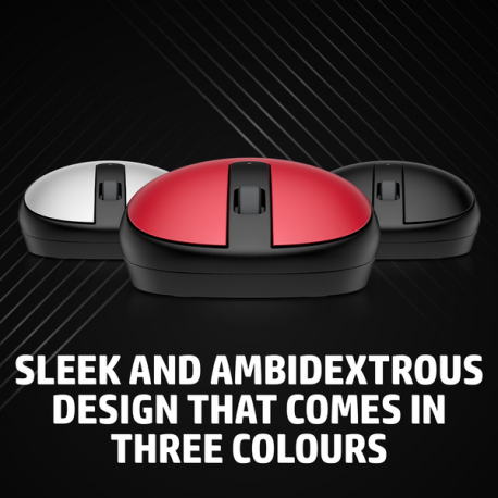 HP 240 - Mouse - right and left-handed - optical - 3 buttons - wireless - Bluetooth 5.1 - USB wireless receiver - pike silver - for OMEN by HP Laptop 16; Victus by HP Laptop 16; Laptop 15, 17; Pavilion Plus Laptop 14 - 2