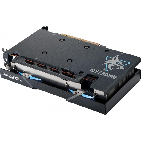 PowerColor Hellhound Radeon RX 7600 - Graphics card - Radeon RX 7600 - 8 GB GDDR6 - PCIe 4.0 - HDMI, 3 x DisplayPort - black - 7