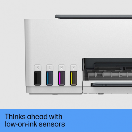 HP Smart Tank 5105 All-in-One - Multifunction printer - colour - ink-jet - refillable - Legal (216 x 356 mm) (original) - A4 / Legal (media) - up to 10 ppm (copying) - up to 12 ppm (printing) - 100 sheets - USB 2.0, Wi-Fi(n), Bluetooth - light basalt - 7
