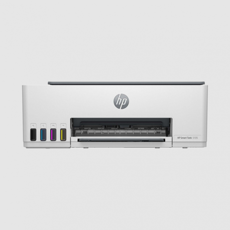 HP Smart Tank 5105 All-in-One - Multifunction printer - colour - ink-jet - refillable - Legal (216 x 356 mm) (original) - A4 / Legal (media) - up to 10 ppm (copying) - up to 12 ppm (printing) - 100 sheets - USB 2.0, Wi-Fi(n), Bluetooth - light basalt - 10