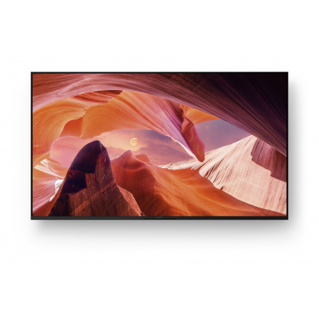 Sony Bravia KD-55X80L - 55" Diagonal Class (54.6" viewable) - X80L Series LED-backlit LCD TV - Smart TV - Google TV - 4K UHD (2160p) 3840 x 2160 - HDR - frame blinking, Direct LED - black - 8