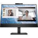 HP M24m Conferencing Monitor - LED monitor - 24" (23.8" viewable) - 1920 x 1080 Full HD (1080p) @ 75 Hz - IPS - 300 cd / m² - 1000:1 - 5 ms - HDMI, DisplayPort, USB-C - speakers - black stand, black head