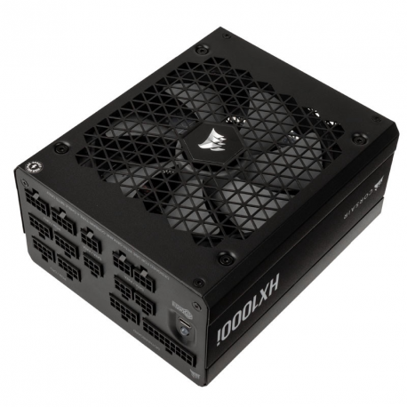 CORSAIR HXi Series HX1000i - Power supply (internal) - ultra-low noise - ATX12V 3.0 /  EPS12V - 80 PLUS Platinum - AC 100-240 V - 1000 Watt - Europe - 4