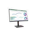 Lenovo ThinkVision T32p-30 - LED monitor - 31.5" - 3840 x 2160 4K - IPS - 350 cd / m² - 1000:1 - HDR10 - 4 ms - HDMI, DisplayPort, USB-C - raven black