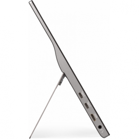 ViewSonic TD1655 - LED monitor - 15.6" - touchscreen - 1920 x 1080 Full HD (1080p) - TN - 250 cd / m² - 800:1 - 6.5 ms - HDMI, 2xUSB-C - speakers - 1