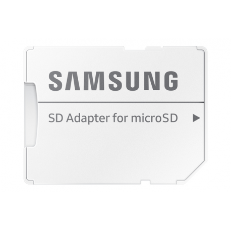 Samsung PRO Plus MB-MD256SA - Flash memory card (microSDXC to SD adapter included) - 256 GB - A2  /  Video Class V30  /  UHS-I U3 - microSDXC UHS-I - blue - 2