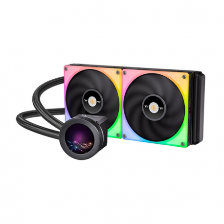 Thermaltake TOUGHLIQUID Ultra 280 RGB - Processor liquid cooling system - (for: LGA1156, AM2, AM2+, AM3, LGA1155, AM3+, LGA2011, FM1, FM2, LGA1150, LGA2011-3, LGA1151, AM4, LGA2066, LGA1200, LGA1700, AM5) - 140 mm - 0