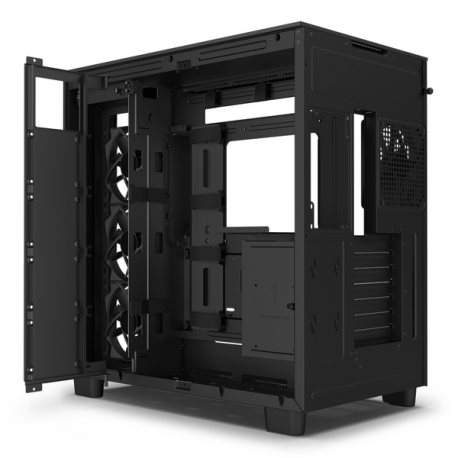 NZXT PC case H9 Flow Midi tower window black