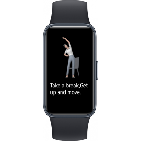 Huawei Band 8 - Activity tracker with strap - TPU - wrist size: 130-210 mm - display 1.47" - Wi-Fi, Bluetooth - 14 g - midnight black - 0