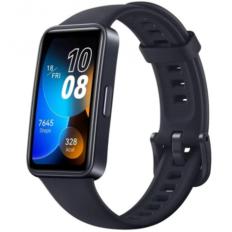 Huawei Band 8 - Activity tracker with strap - TPU - wrist size: 130-210 mm - display 1.47" - Wi-Fi, Bluetooth - 14 g - midnight black - 1