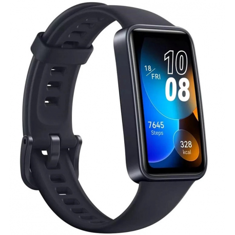 Huawei Band 8 - Activity tracker with strap - TPU - wrist size: 130-210 mm - display 1.47" - Wi-Fi, Bluetooth - 14 g - midnight black - 2