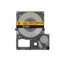 Epson LabelWorks LK-4YBJ - Black on matte yellow - Roll (1.2 cm x 8 m) 1 cassette(s) hanging box - tape cartridge - for LabelWorks LW-C410, LW-C610