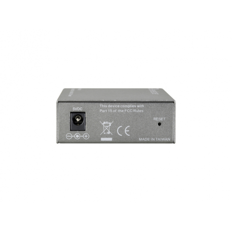 LevelOne Web Smart Series FVS-3120 - Fibre media converter - 100Mb LAN - 10Base-T, 100Base-TX, 100Base-LX - RJ-45  /  SC single-mode - up to 20 km - 2