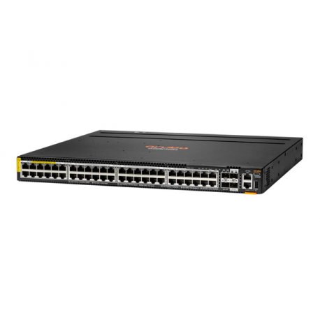 HPE Aruba 6300M - Switch - L3 - Managed - 48 x 100/1000/2.5G/5G (PoE++) + 2 x 1 Gigabit / 10 Gigabit / 25 Gigabit SFP + 2 x 10 Gigabit / 25 Gigabit / 50 Gigabit SFP (uplink / stacking) - front and side to back - rack-mountable - PoE++ - 1